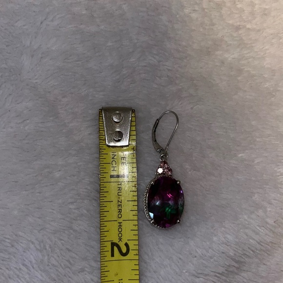 OVAL CUT WATERMELON TOURMALINE 925 STERLING SILVER - Picture 4 of 4